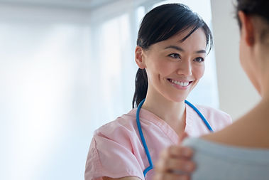 Nurse Talking to Patient