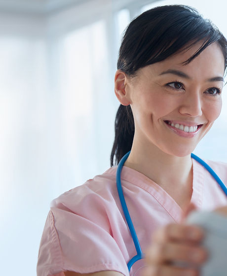 Infirmière Parler à Patient