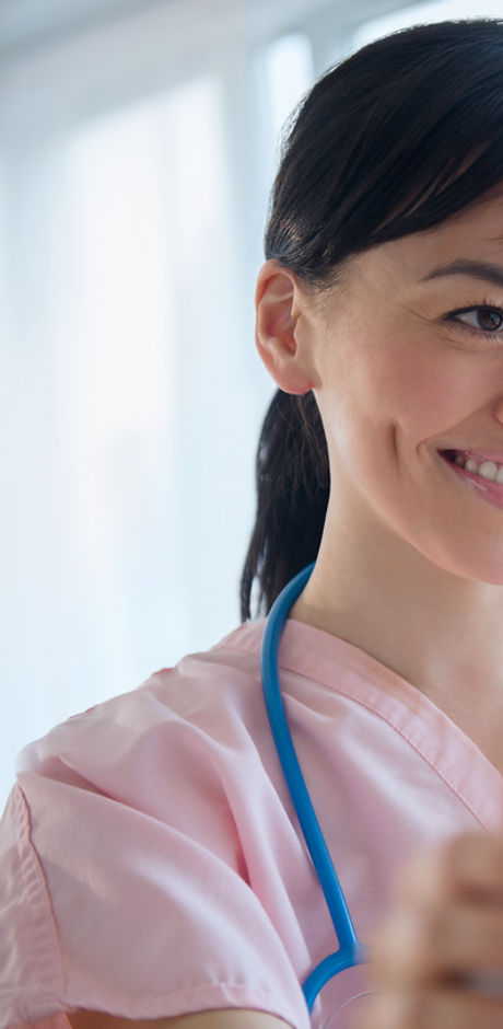 Nurse Talking to Patient