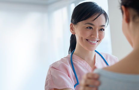 Nurse Talking to Patient