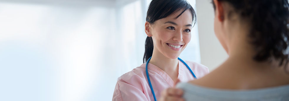 Nurse Talking to Patient