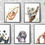 Thumbnail: Cute Mother & Baby Animals Print