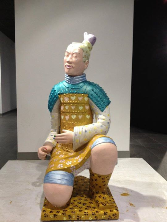 Aer Lu's colorful Terracotta in Miaoli