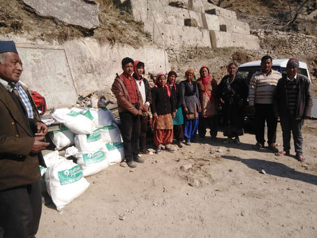 Community Kitchen and Dry Ration Distribution - Chamoli