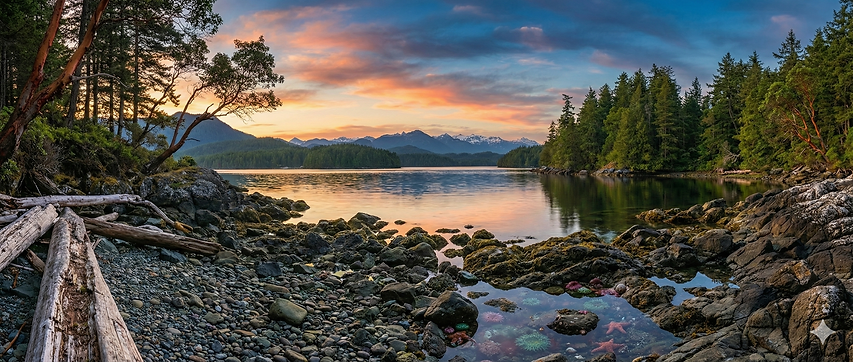 vancouver island sunset