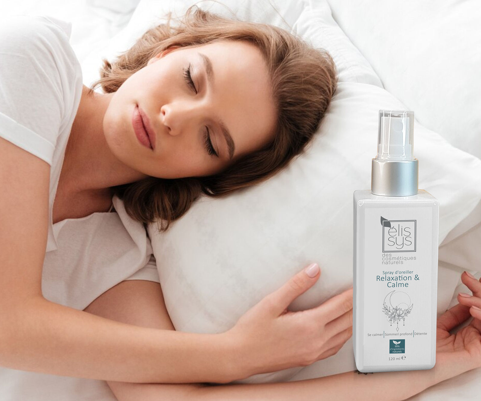 Sprej za jastuk, opuštanje, smirivanje Elissys