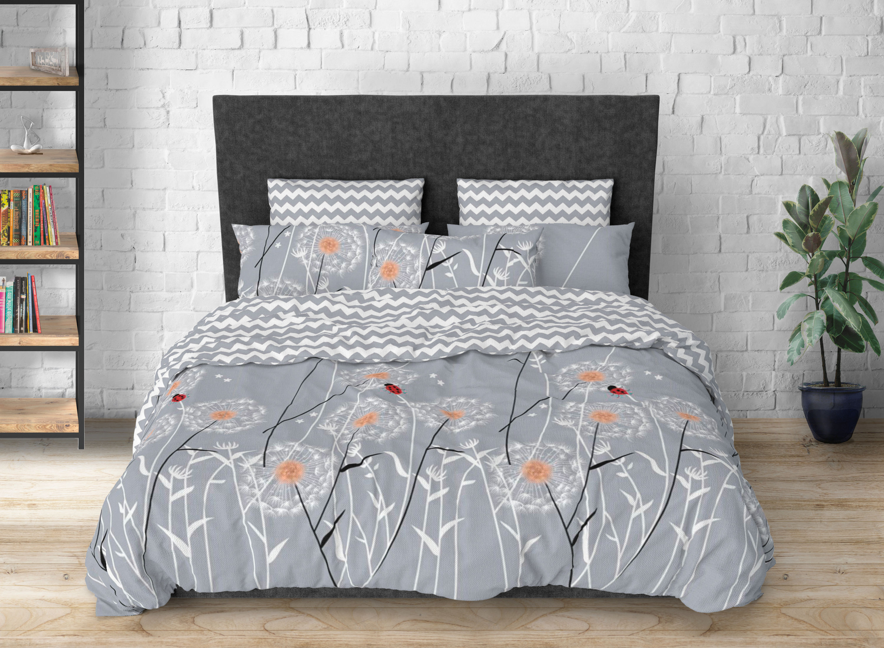 Bedding set Botanical style, Euro SiegfriedKummer
