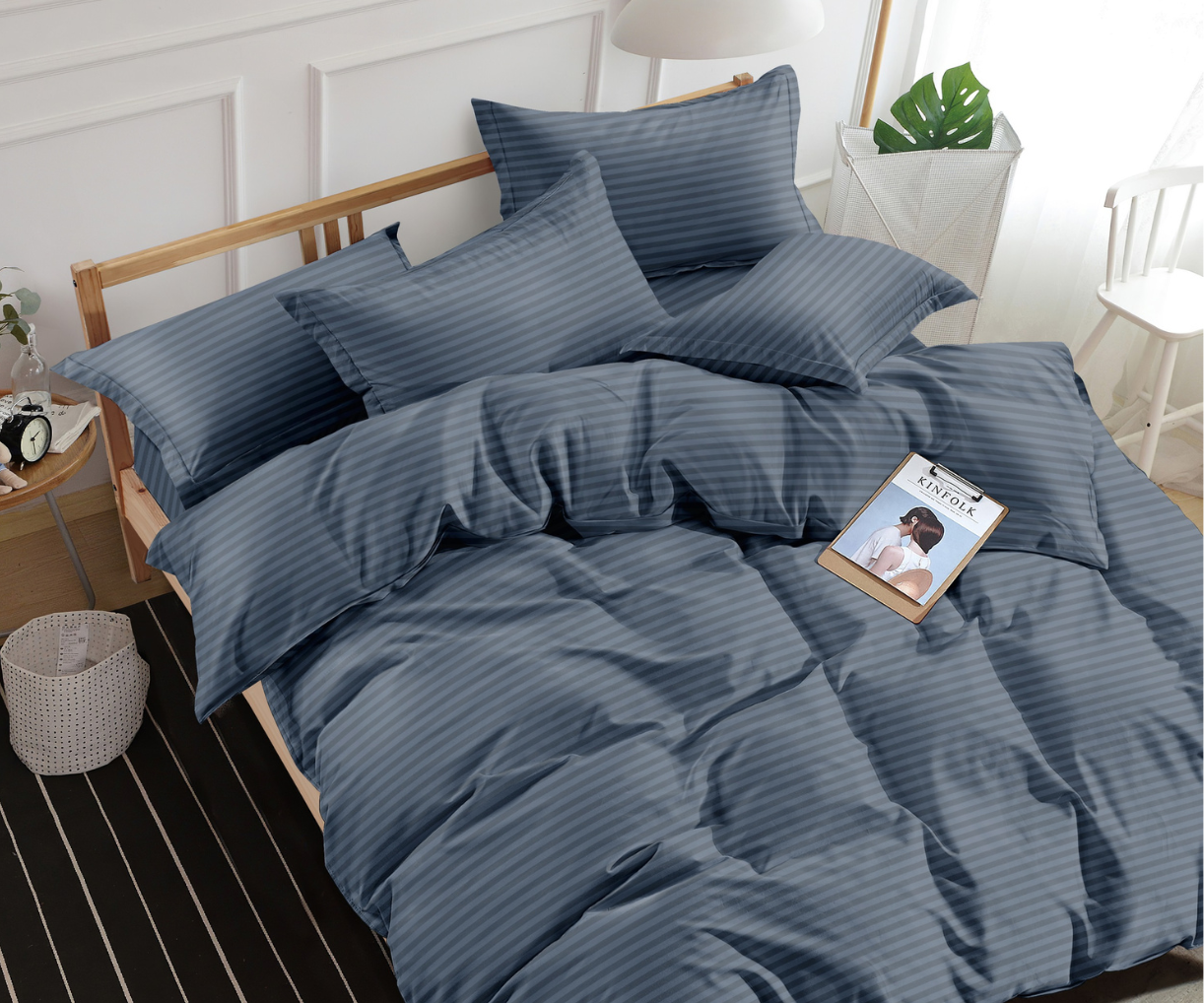 Bedding set Charcoal Gray s.Euro SiegfriedKummer