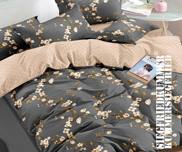 Bedding set S.Kummer Relax, s.1,5 (sateen), duvet cover A + B SiegfriedKummer