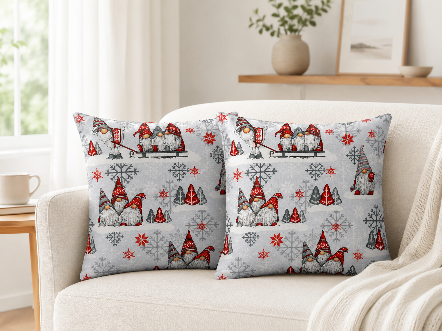 Kissen Gnome 45x45 SiegfriedKummer