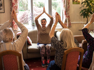 Yoga is good for the spirit!