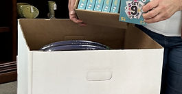 Jacquie donating GET 9 games