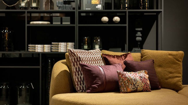 Interieurfoto's van de showroom bij Haans Lifestyle in de Woonindustrie in Nieuwegein