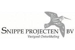 Snippe Projecten BV logo: vogel in vlucht, Vastgoed Ontwikkeling
