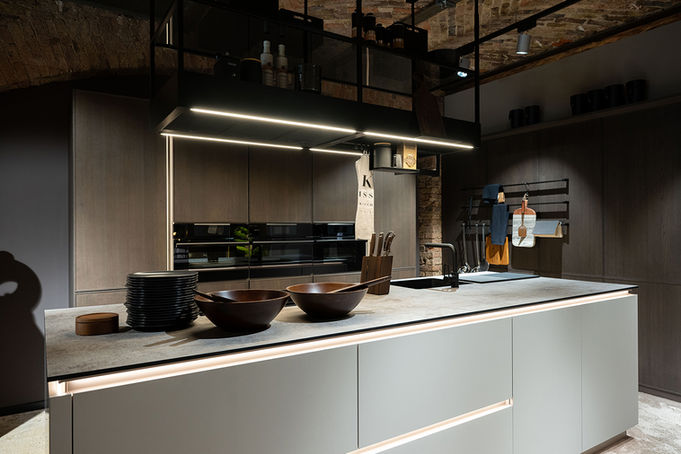 nterieurfotografie - interieurfoto's van een showroom keukens