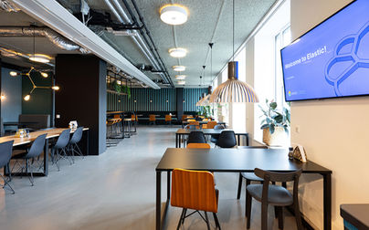 Professionele projectfoto van moderne kantoorruimte in Amsterdam