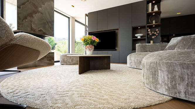 interieurfotografie van een luxe woonkamer in Loosdrecht