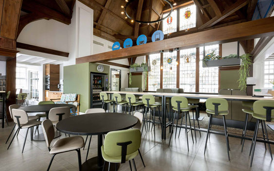 interieurfotografie projectontwikkelaars - Kantine van GVB Amsterdam