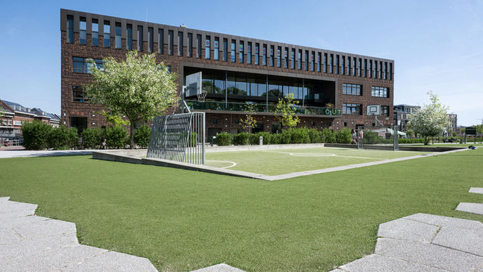 Architectuurfotografie Exterieur voor Architecten - projectfotografie van schoolgebouw
