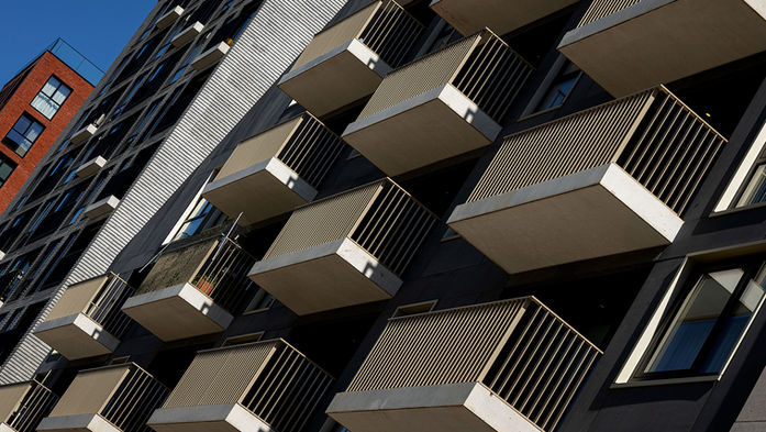 Architectuurfotografie van Hydepark met luxe uitstraling en strakke lijnen