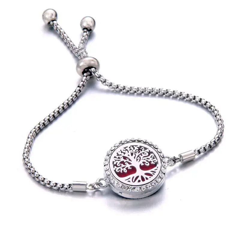 Perfume Bracelet Essential Oil Diffuser Aromatherapy Locket Bracelet