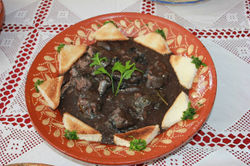 arroz de lampreia