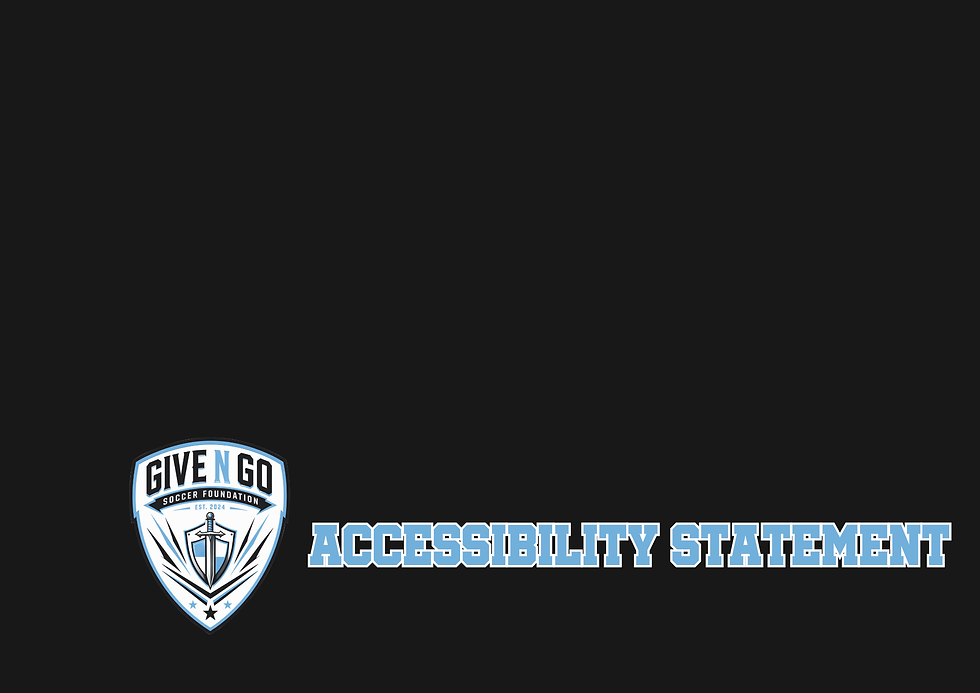 Give N Go Soccer Foundation accessibility statement logo