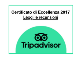 Tripadvisor Certificato di Eccellenza 2017