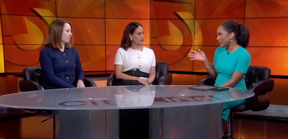 Boston Women's Fund's CEO, Natanja Craig Oquendo and Researcher Jessica Martin sits with WCVB to discuss "Carrying the Weight, Leading the Change."