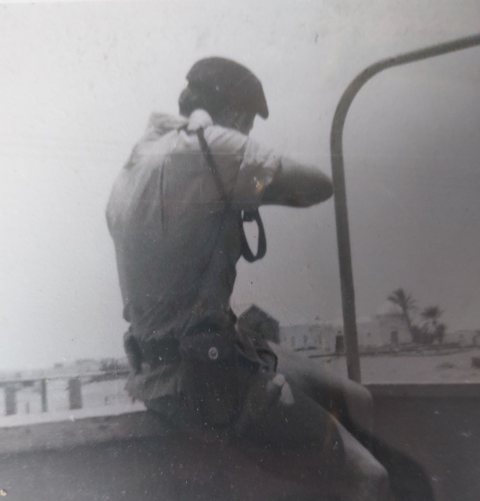Approaching Grenade Corner in Aden