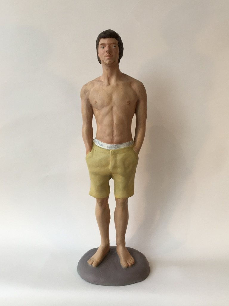 Adolescentie, beschilderd keramiek, Hans Kuyper