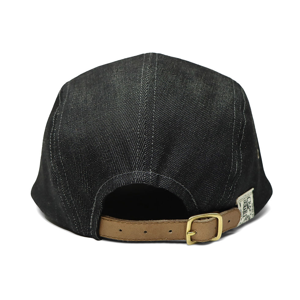 섬네일: "SHORT BRIM DENIM CAP / LOGGER”