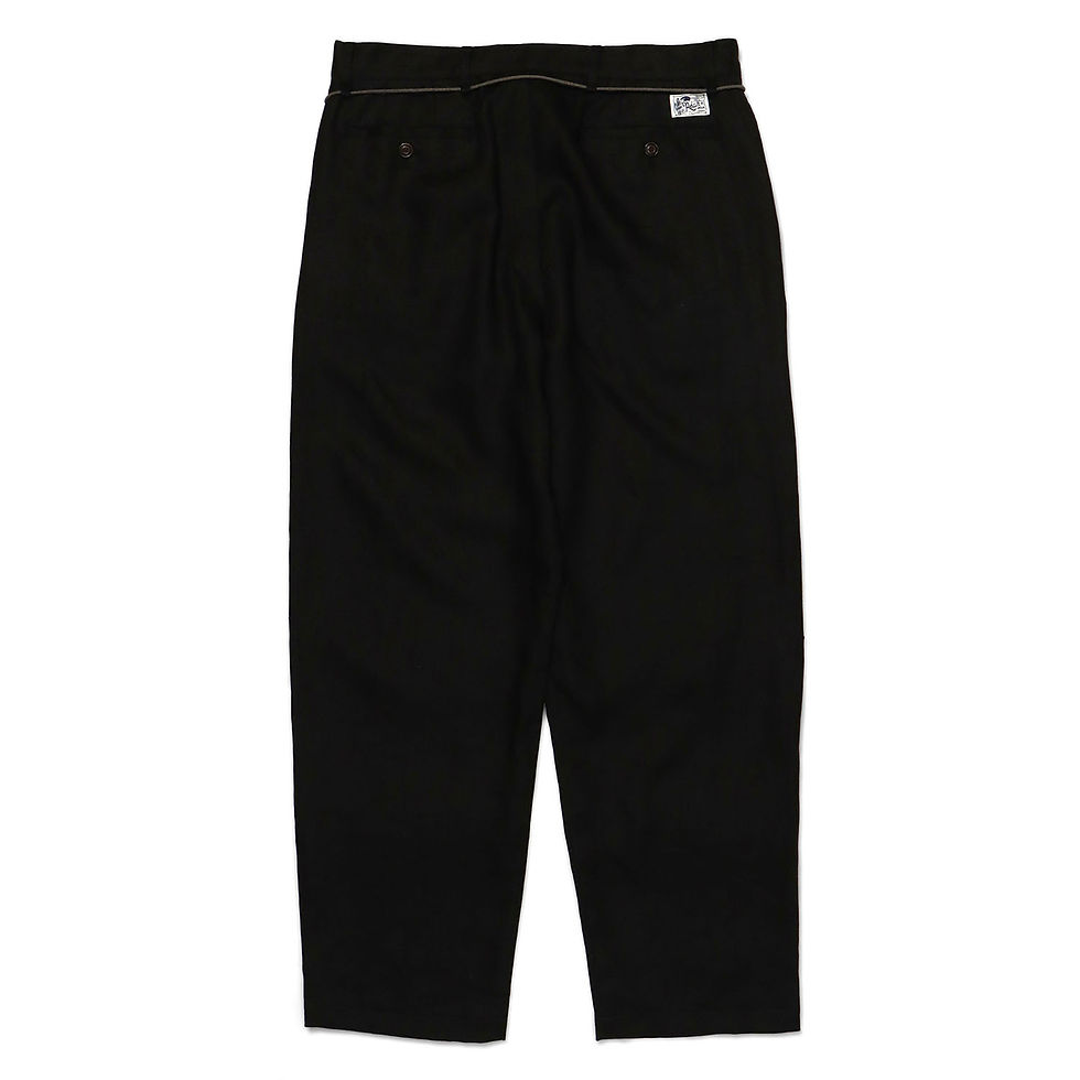 섬네일: "FRENCH LINEN 1TUCK TROUSERS / TRAD”