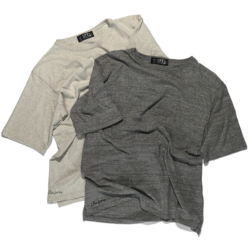 섬네일: "LOOP WHEEL SIDE SLIT T-SHIRT / VAGAR"