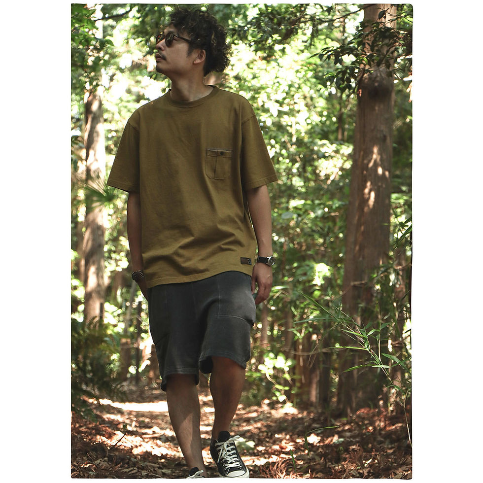 サムネイル： "MIL POCKET CREW NECK T-SHIRT / REV"