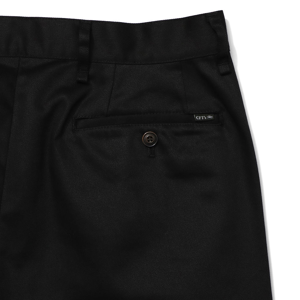 섬네일: "CLASSIC CHINO 2TUCK TROUSERS / BAGS”