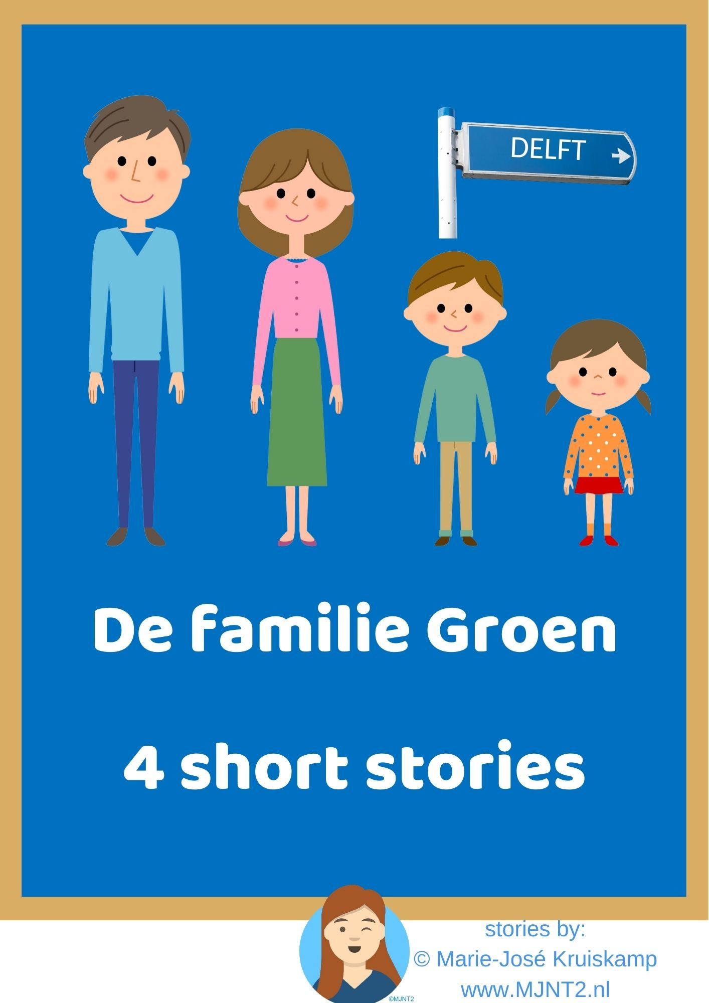 De familie Groen - 4 FREE short STORIES A1>B1