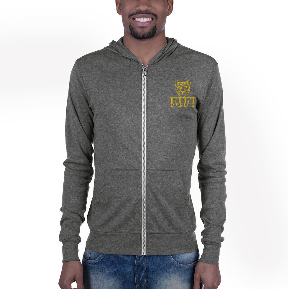 Thumbnail: Unisex zip hoodie