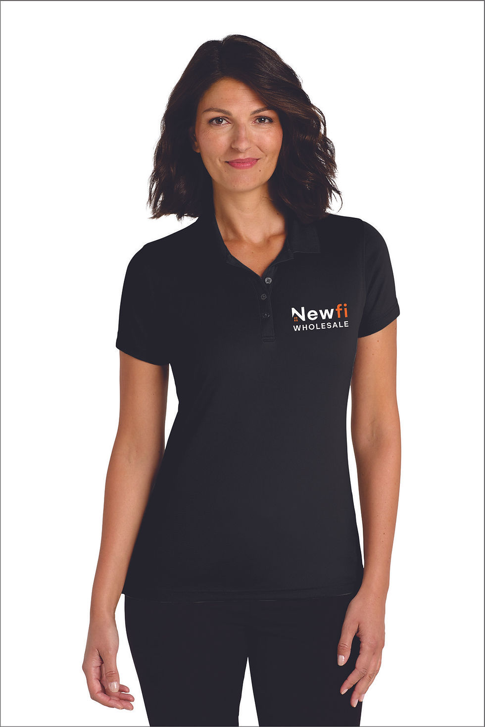 Thumbnail: Port Authority® Women's Dry Zone® UV Micro-Mesh Polo