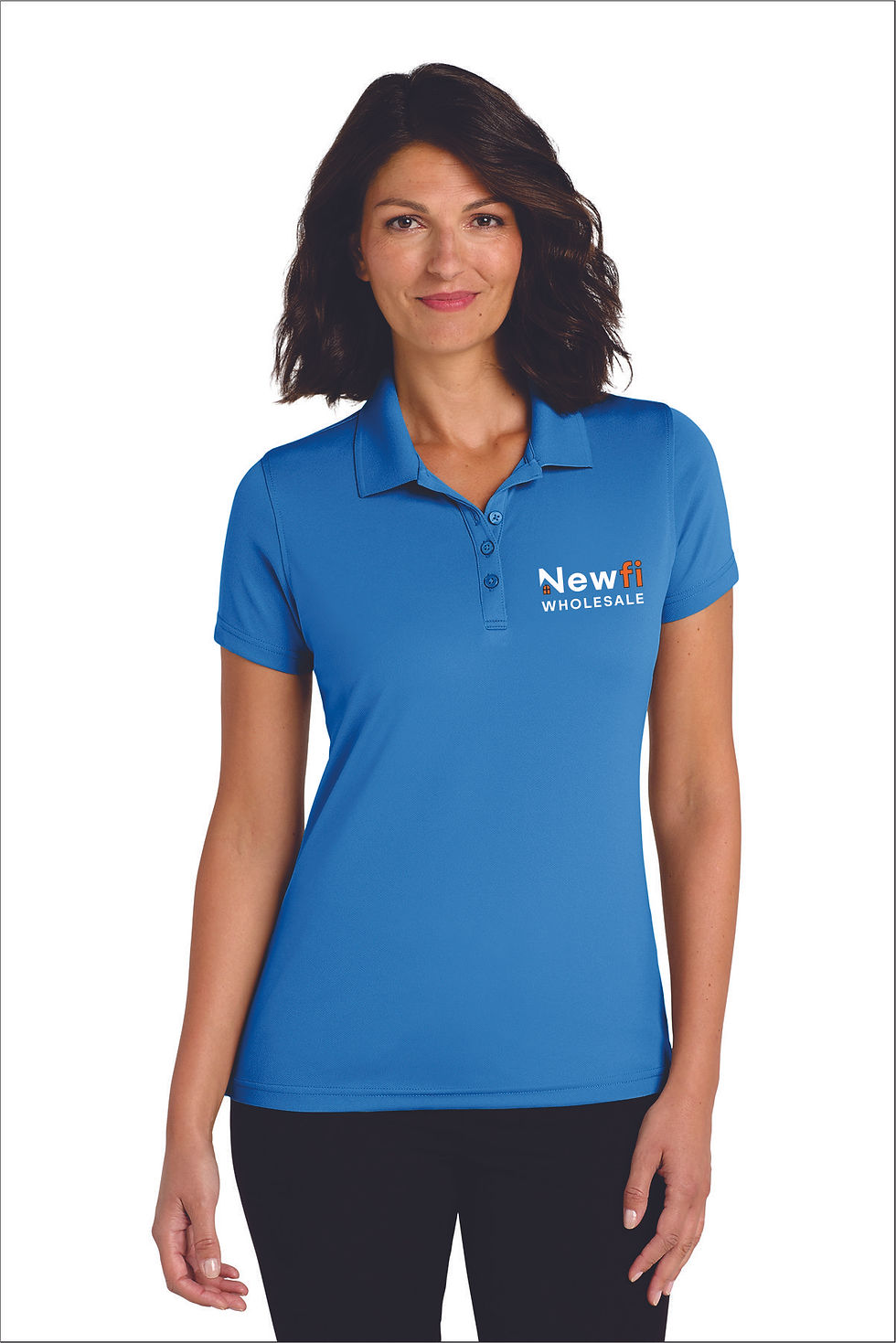 Thumbnail: Port Authority® Women's Dry Zone® UV Micro-Mesh Polo