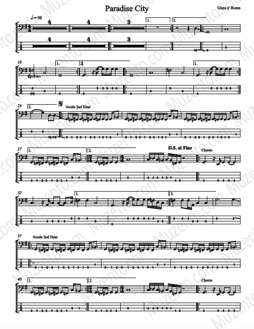 Paradise City Guns 