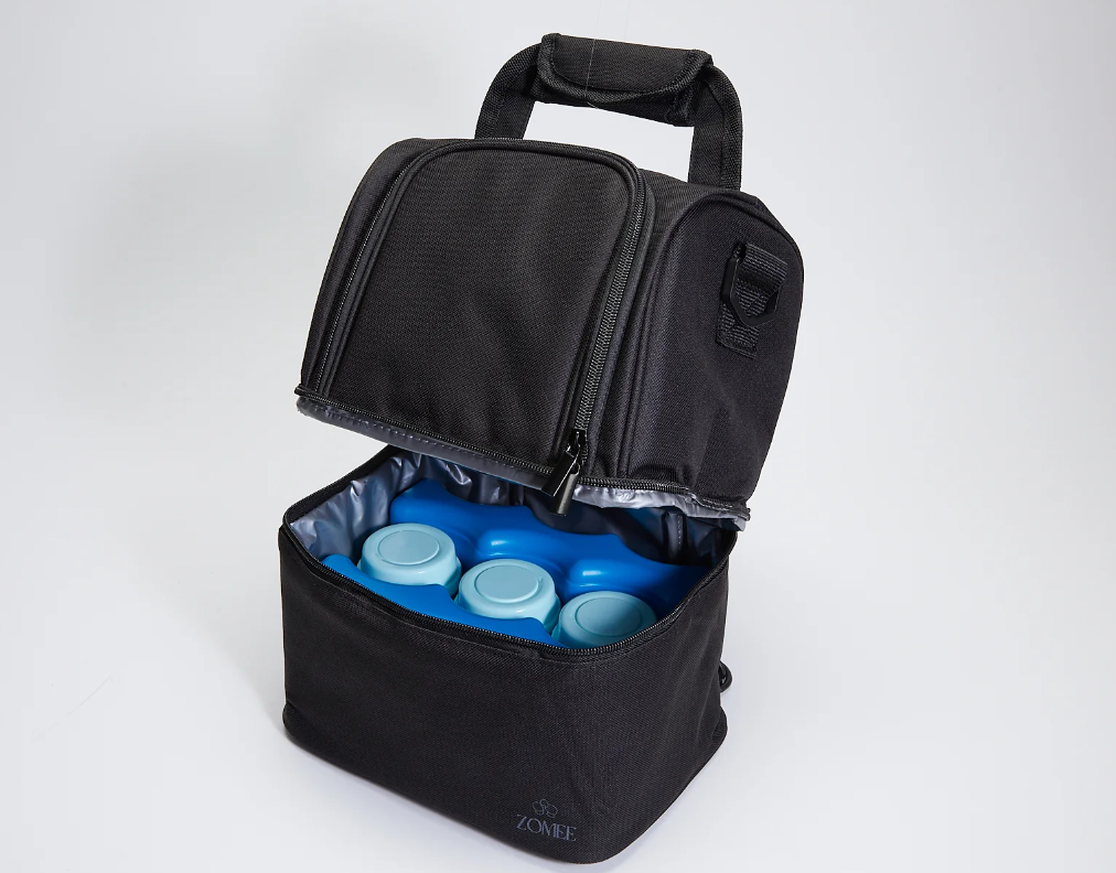 תיק אוכל שחור מאת Avora