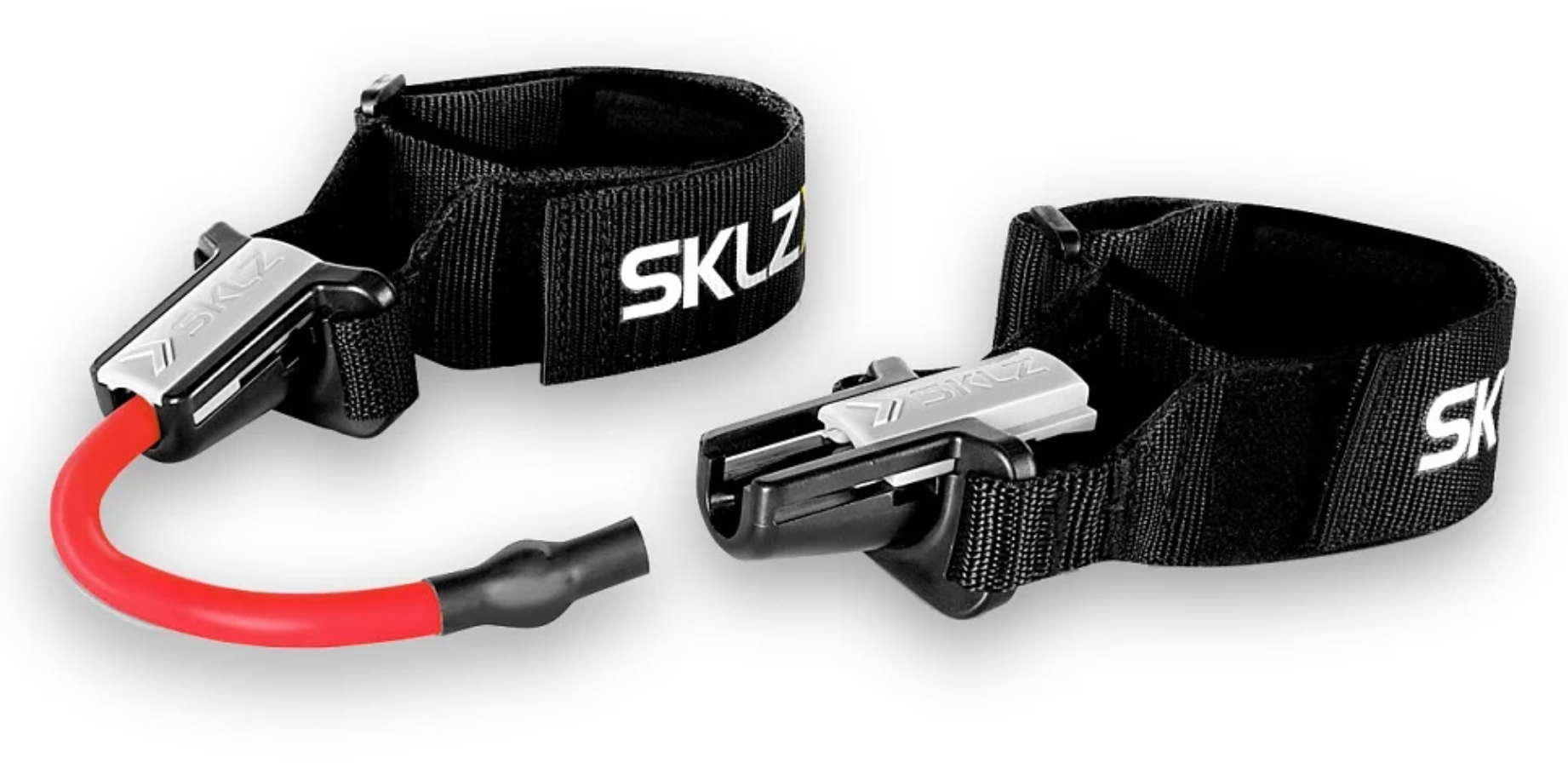 רצועת SKLZ עם לוגו שחור על רקע לבן