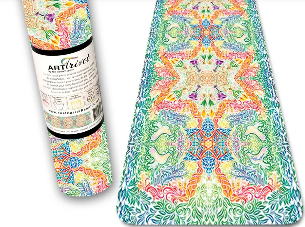 alt="ציור מופשט צבעוני"