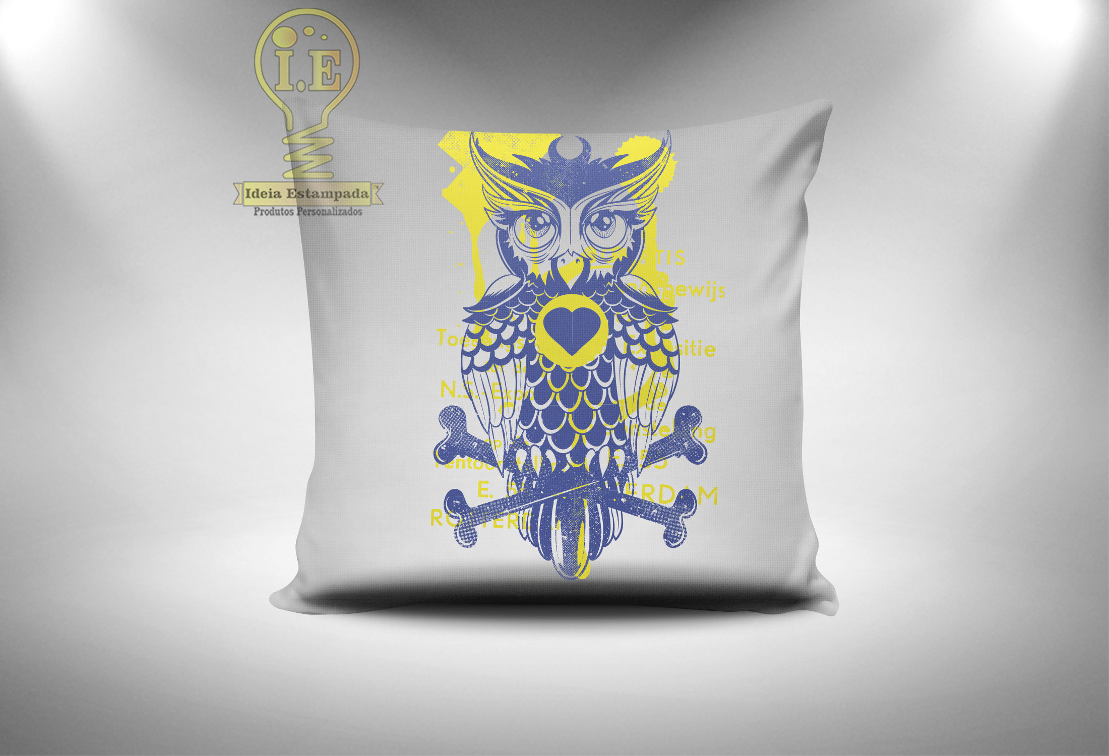 Almofada Personalizada - Coruja