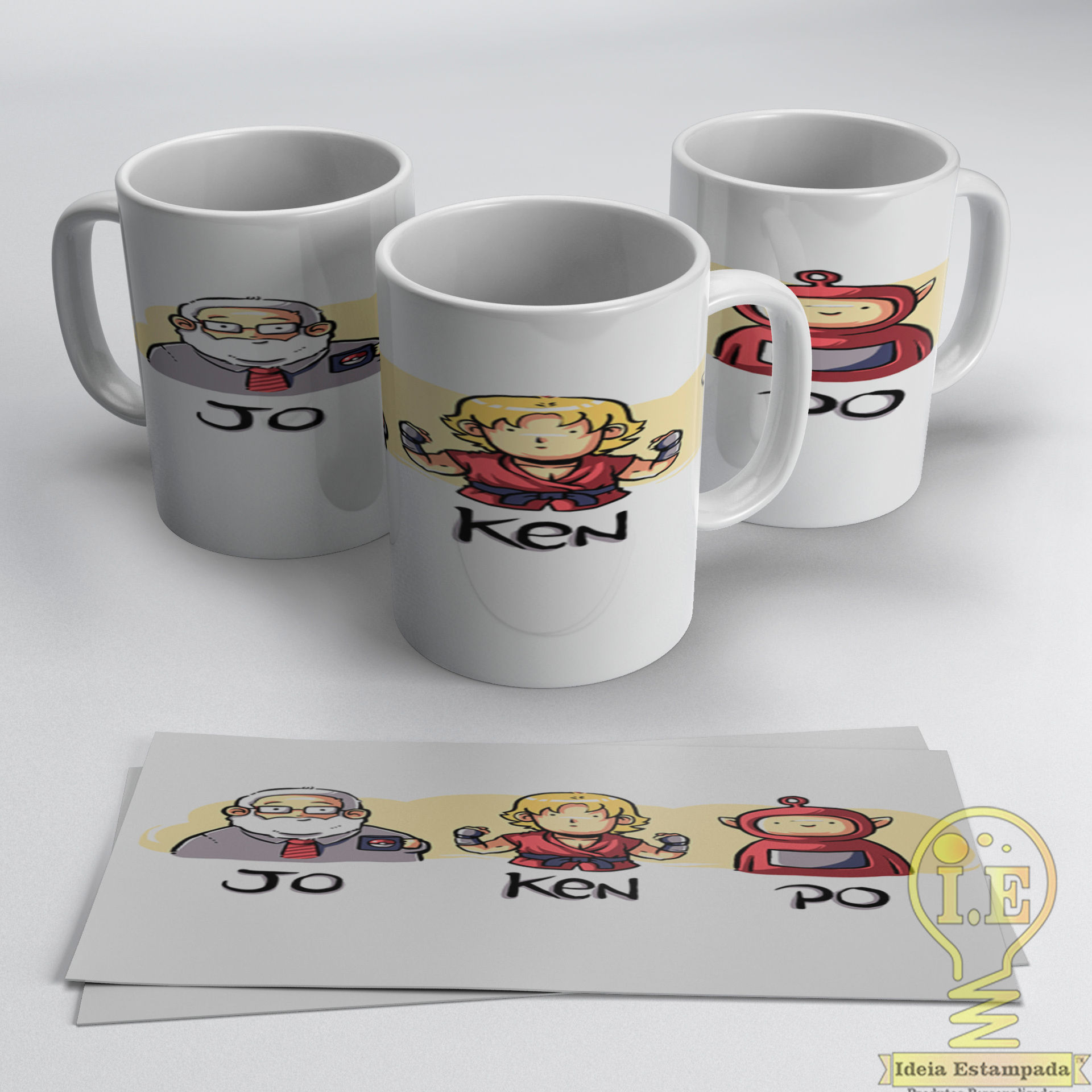 Caneca Personalizada - Jo - Ken - Po