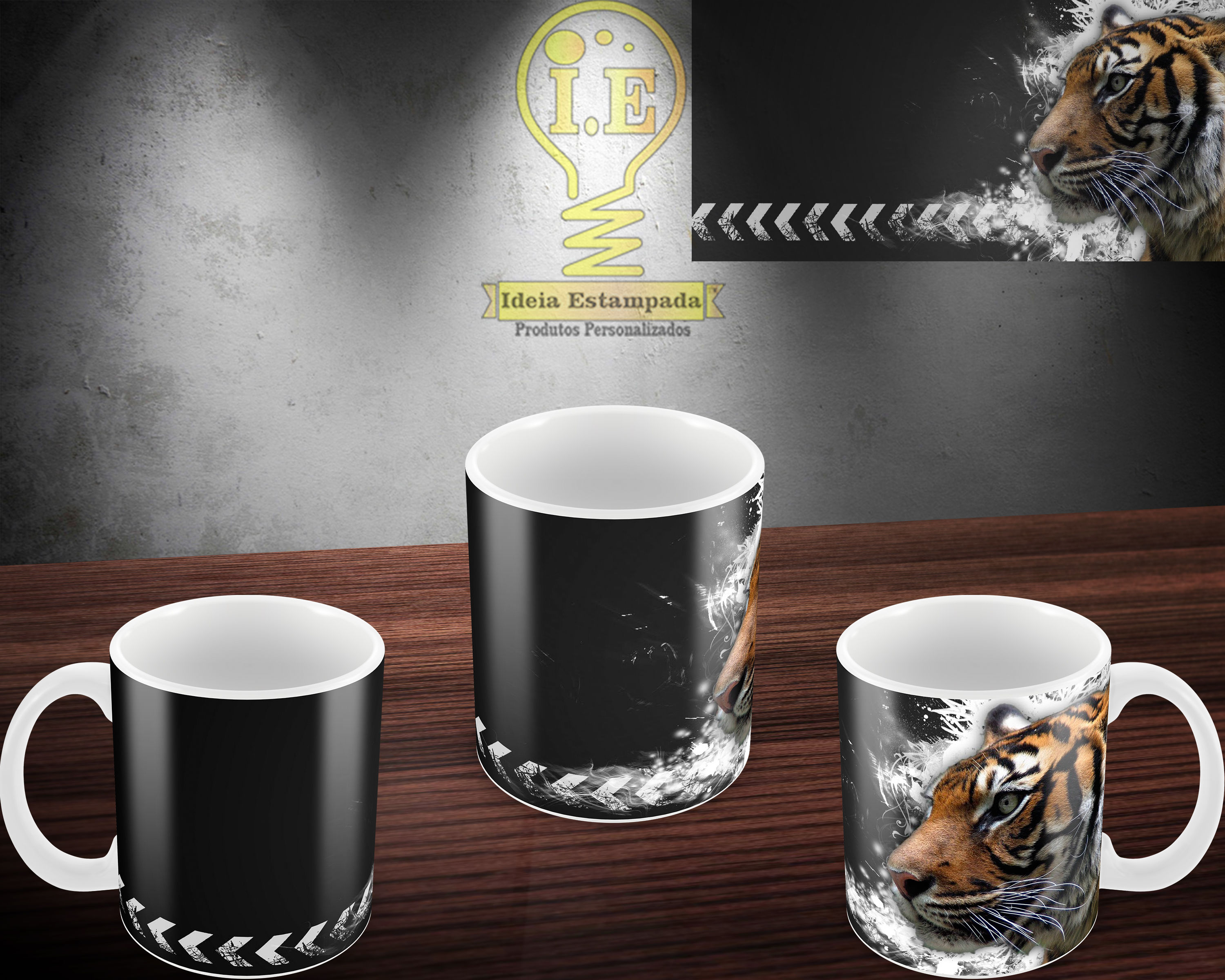 Caneca Personalizada - Tigre