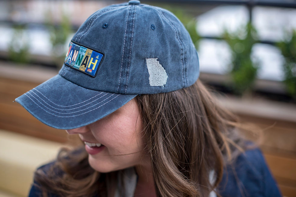 Thumbnail: License Plate Denim Washed Hat