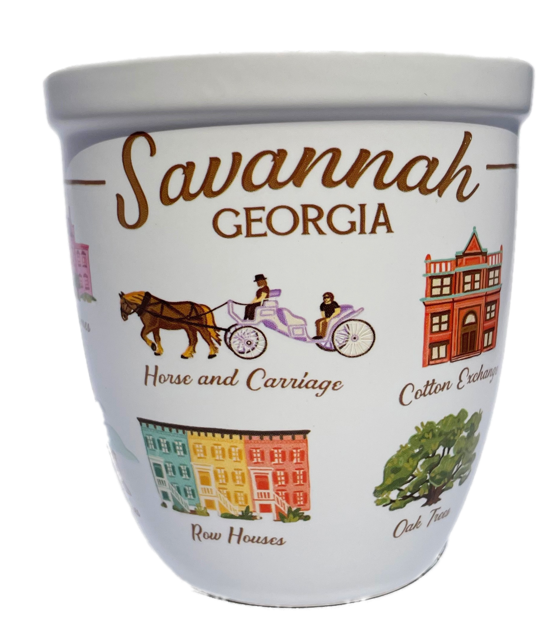 Savannah Icons Matte Mug