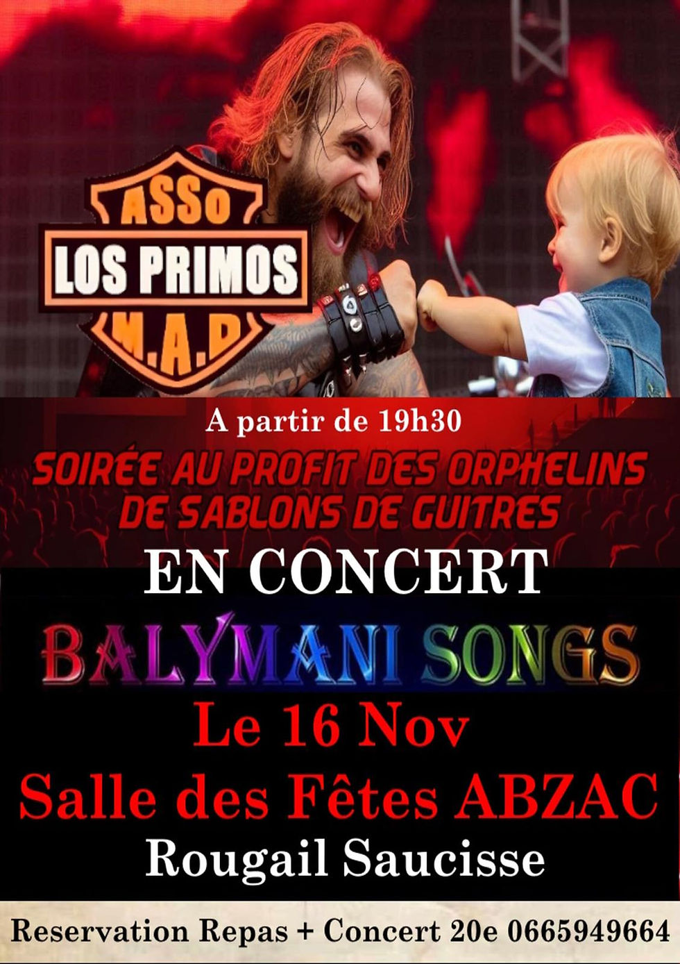 Affiche de spectacle. Beaucoup de couleurs, bien remplies, très jolies !